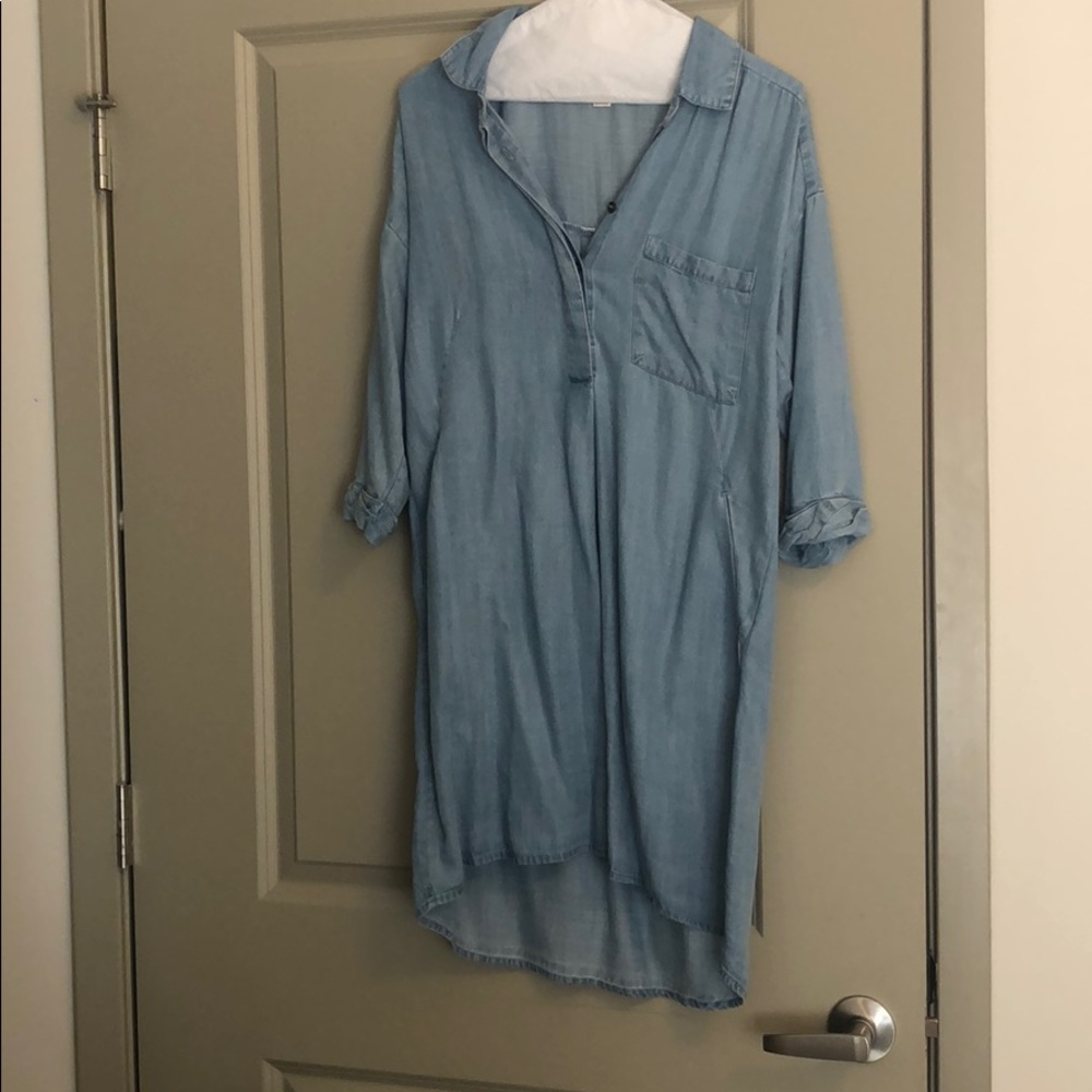 Tunic denim dress